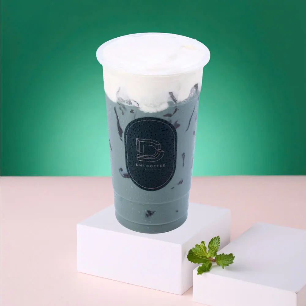 Hình ảnh Trà Sữa Đậu Biếc Kem Cheese (L)