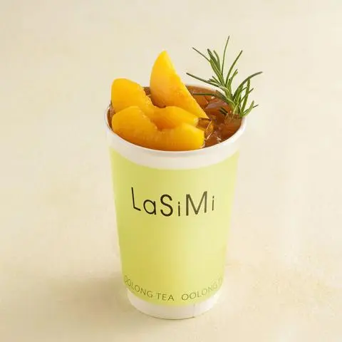 Hình ảnh Trà Ô Long Đào Cam Sả