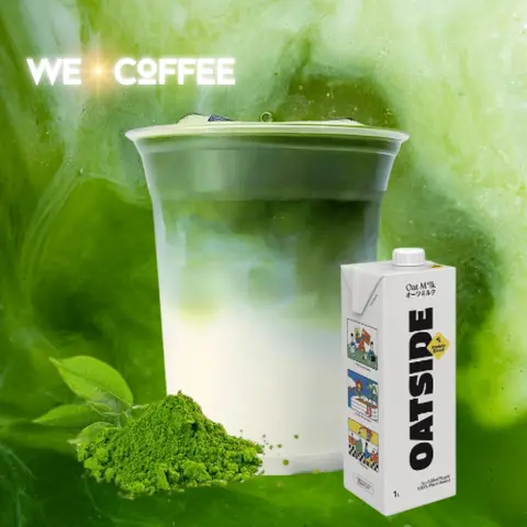 Hình ảnh Matcha  Sữa Hạt Oatside
