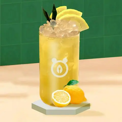Hình ảnh Oolong Yuzu Chanh Vàng