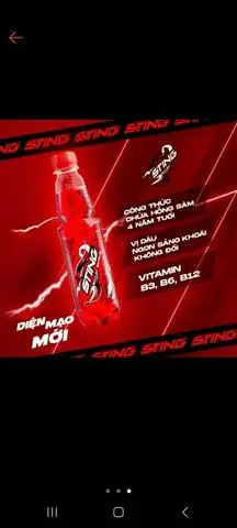 Hình ảnh Sting chai