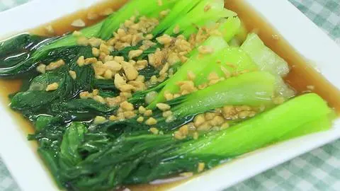 Hình ảnh Cải Thìa Xào Dầu Hào