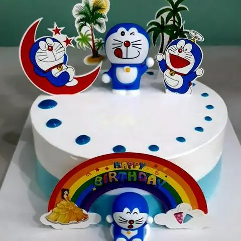 Hình ảnh Bánh kem Doraemon