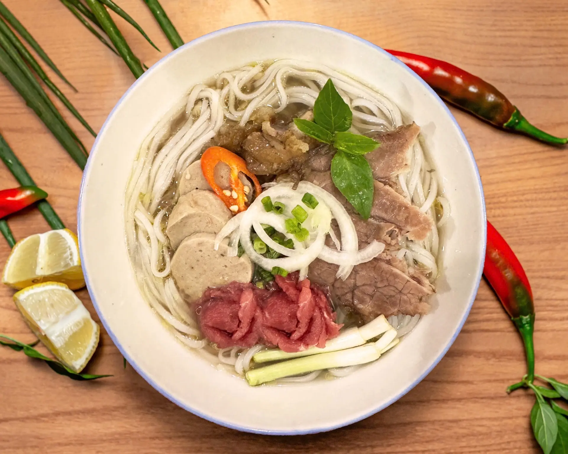 Hình ảnh Phở Tái Nạm Gân
