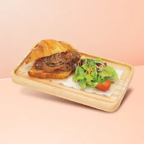 Hình ảnh Croissant Kẹp Bò Mỹ Bulgogi