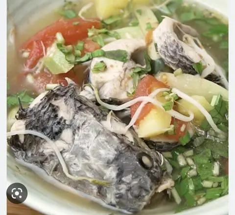 Hình ảnh Canh chua cá lóc +com