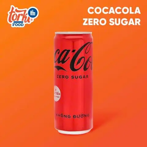 Hình ảnh Cocacola Không Đường Lon