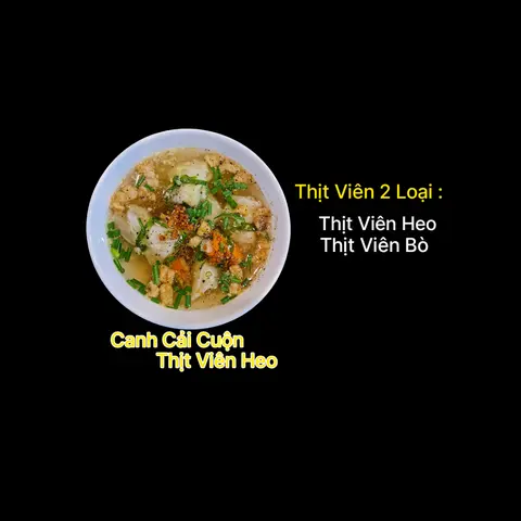 Hình ảnh Canh Cải Cuộn Thịt 