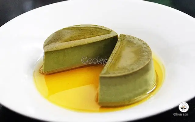 Hình ảnh Bánh Flan Matcha