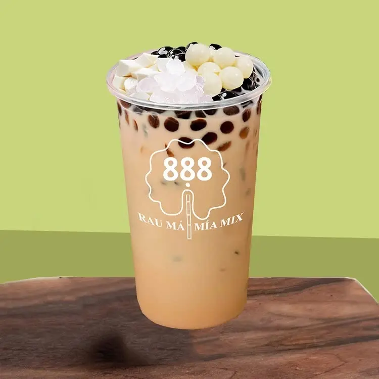 Hình ảnh Hồng Trà Sữa Funll Topping