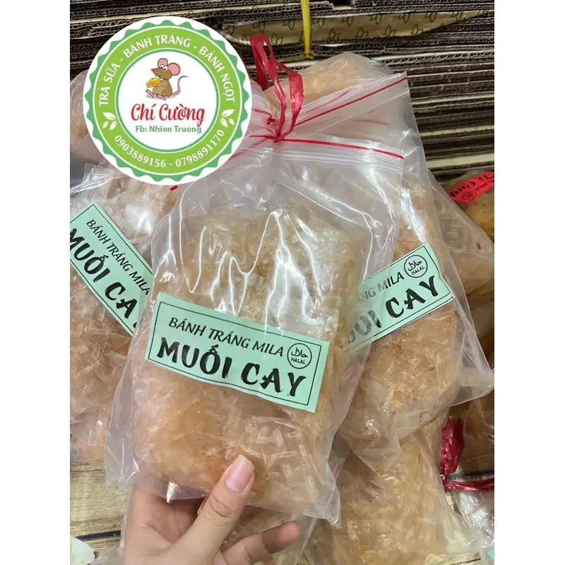 Hình ảnh Bánh Tráng Muối Cay 