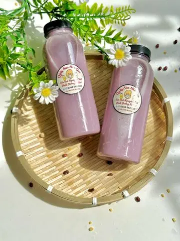 Hình ảnh Sữa Khoai Lang Tím Mix Đậu