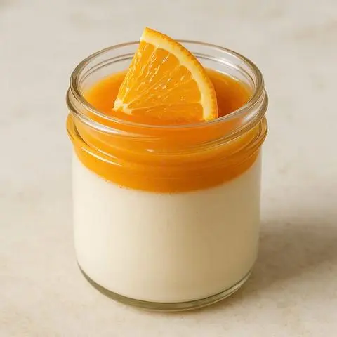 Hình ảnh Panna Cotta Cam nha đam