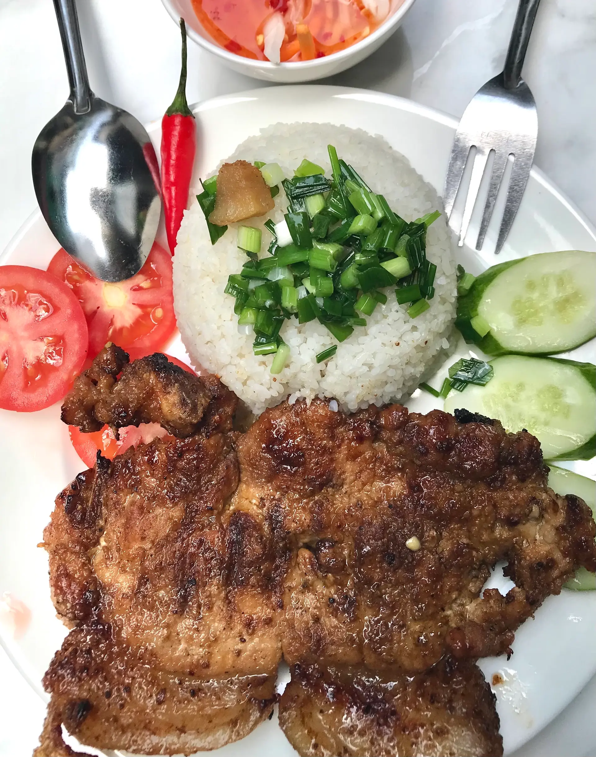 Hình ảnh Cơm thịt nướng