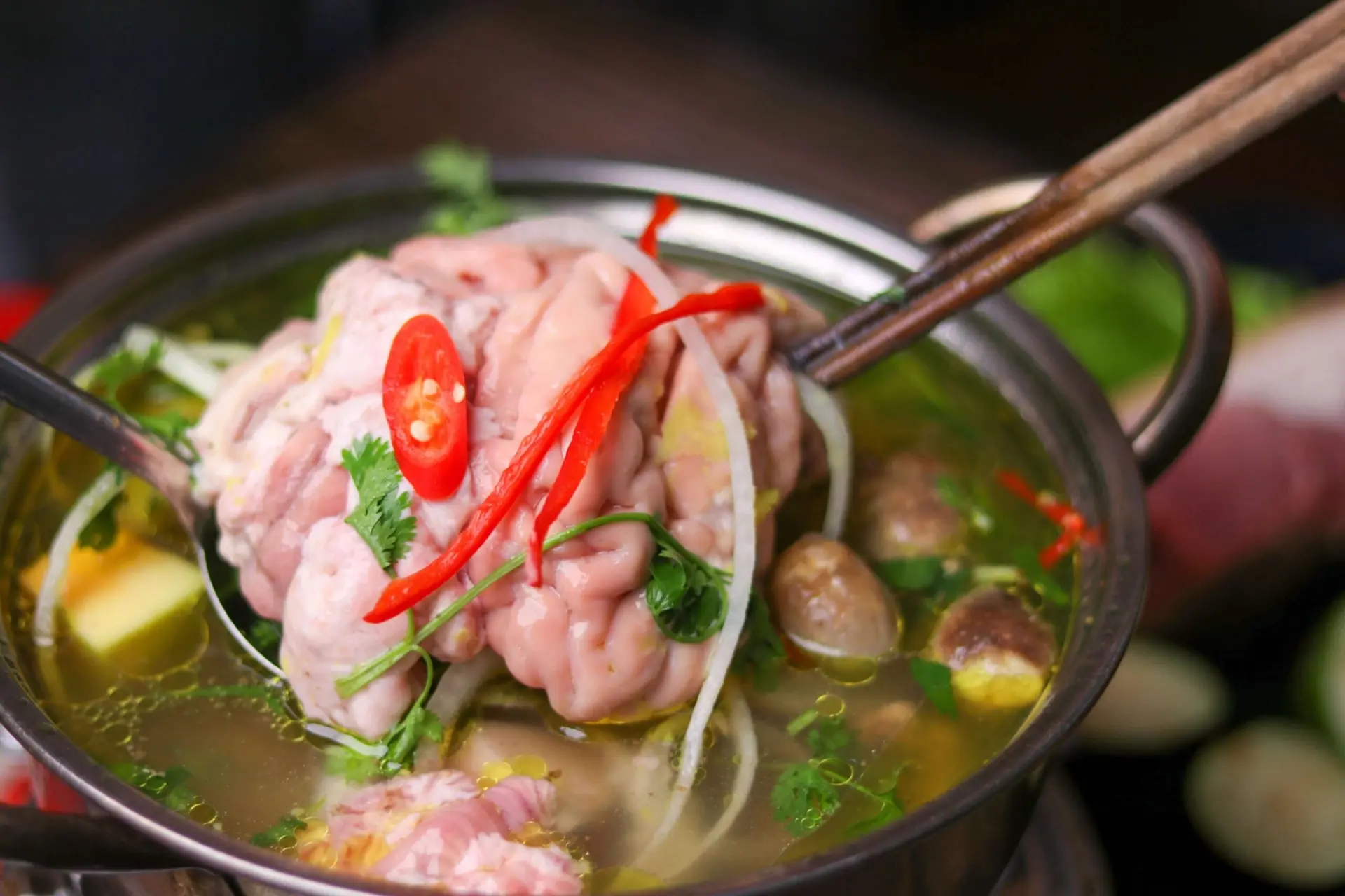 Hình ảnh Lẩu Óc Nhúng