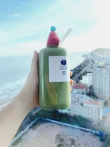 Hình ảnh Trà Sữa Thái Xanh (Chai 350ML )