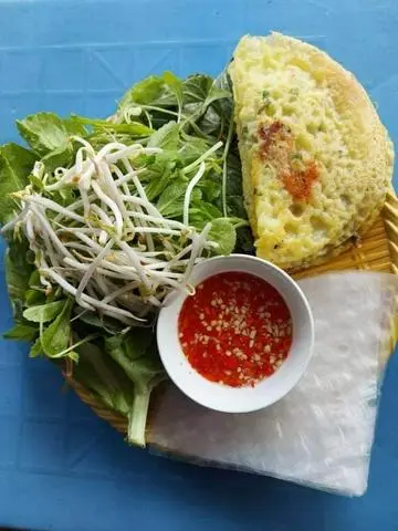 Hình ảnh Bánh xèo tôm phần 5 cái