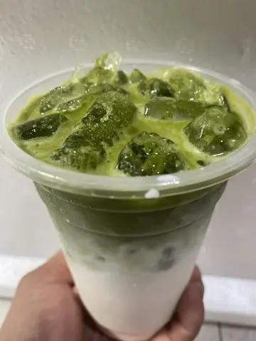 Hình ảnh sữa tươi matcha latte