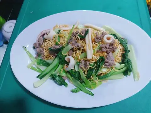 Hình ảnh Mì Xào Bò, Mực