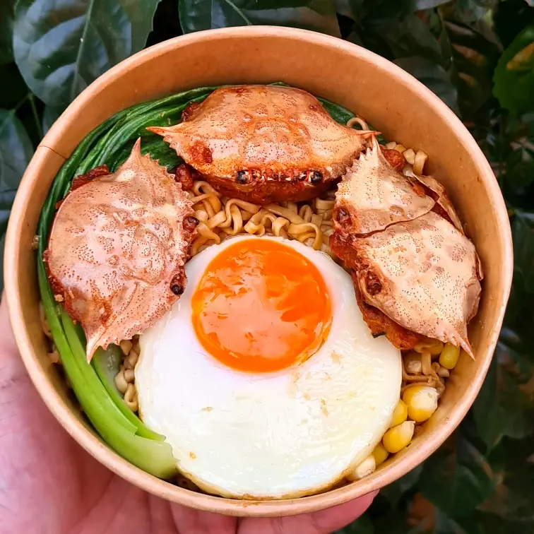 Hình ảnh Mì Trộn Chả Mai Ghẹ