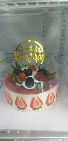 Hình ảnh Mousse phúc bồn tử 16 cm
