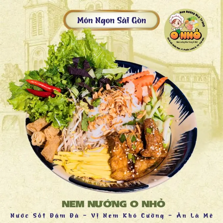 Hình ảnh Bún thịt nướng