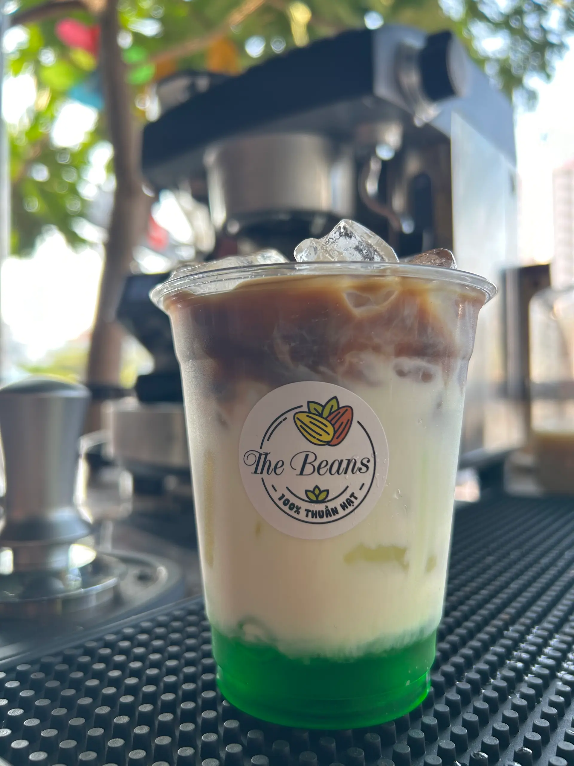 Hình ảnh Sữa tươi cafe bạc hà
