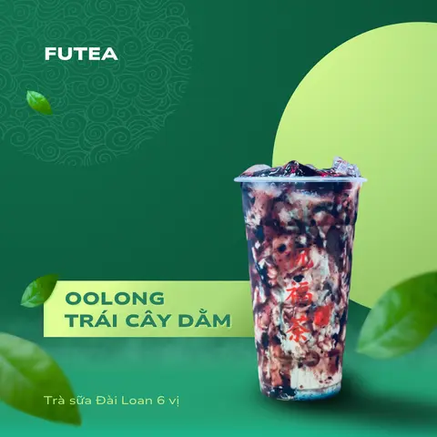 Hình ảnh Trà sữa việt quất dằm