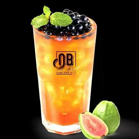 Hình ảnh Trà ổi hồng hạt boba