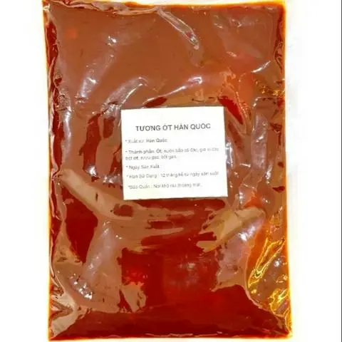 Hình ảnh Tương Ớt Hàn Quốc 1Kg CJ Chính Hãng Thơm Ngon (Dạng Túi)