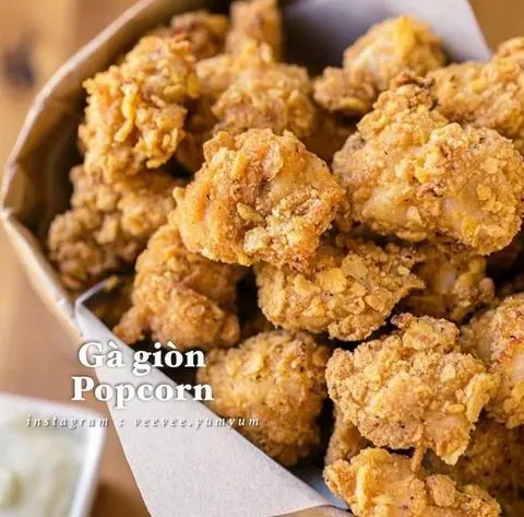Hình ảnh GÀ POPCORN CHIÊN GIÒN LẮC PHOMAI