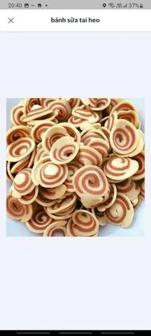 Hình ảnh bánh sữa tai heo 200g