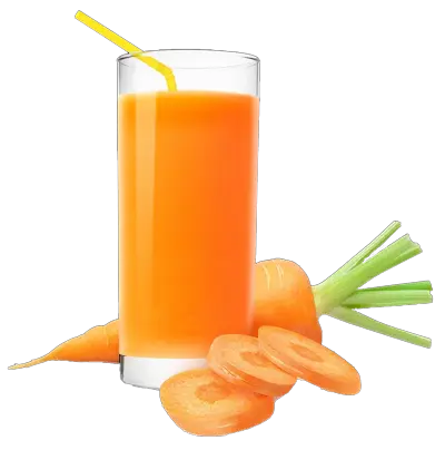 Hình ảnh Nước ép cà rốt sữa tươi - carrot juice with milk