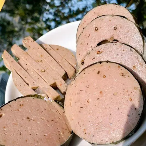 Hình ảnh Chả Lụa ( Heo ) Bình Định 1 Cây 500gr