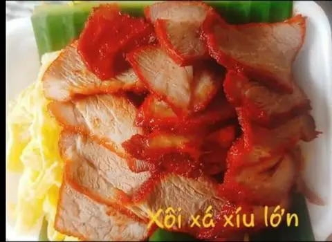Hình ảnh Xôi xá xíu lớn