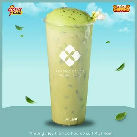 Hình ảnh Trà Sữa Matcha Hoa Nhài (700ml)