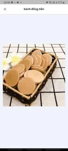 Hình ảnh bánh đồng tiền 200g