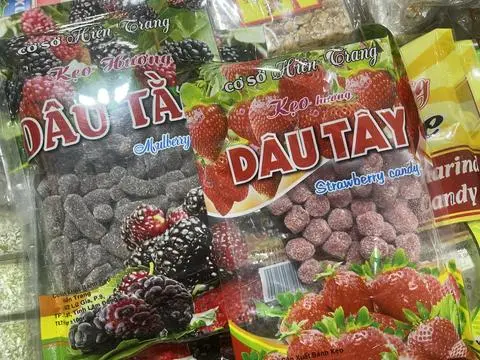 Hình ảnh Mứt Dâu Tây,Dâu Tằm,Me 