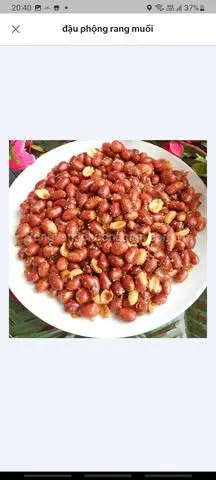 Hình ảnh đậu phộng rang muối 500g