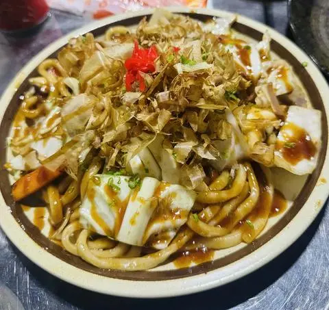 Hình ảnh Guy niku yaki udon (Mì udon xào bò Mĩ)