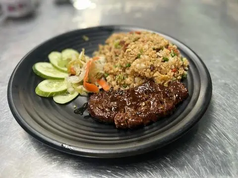 Hình ảnh Nui bò xào cải ngọt