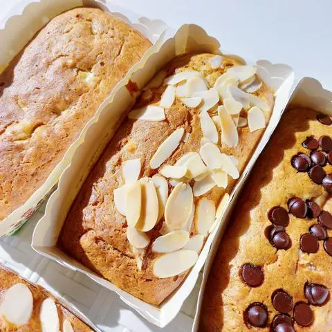 Hình ảnh Bánh chuối hạnh nhân