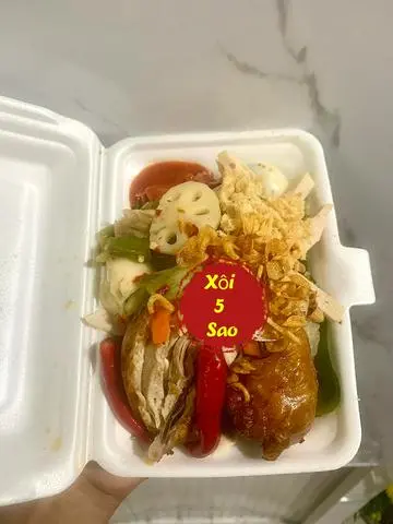 Hình ảnh Xôi thập cẩm mặn - gà