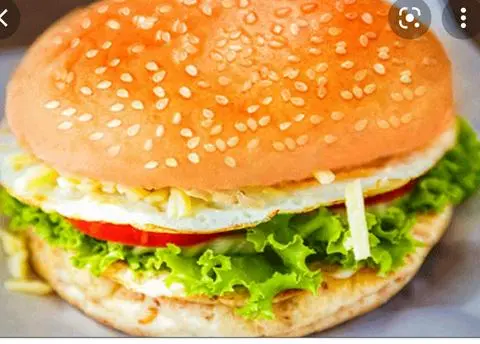 Hình ảnh Hamburger trứng