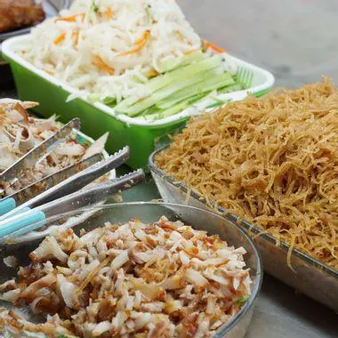 Hình ảnh Bì thịt trộn