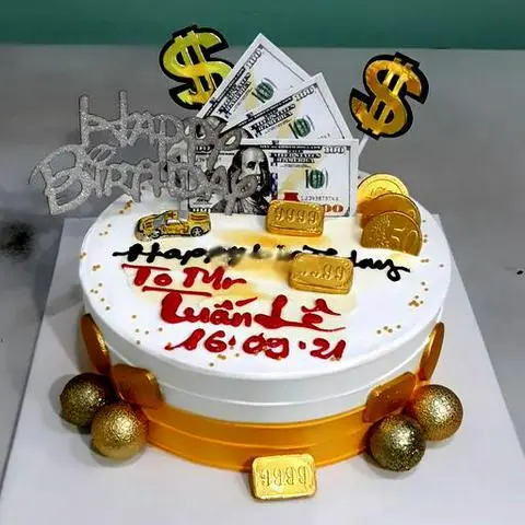 Hình ảnh Bánh kem kiểu hiện đại