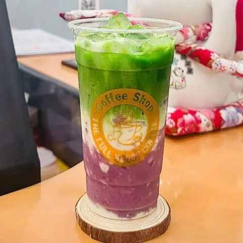 Hình ảnh Matcha sốt khoai môn tươi dẻo