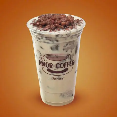 Hình ảnh Trà olong sữa đậu đỏ