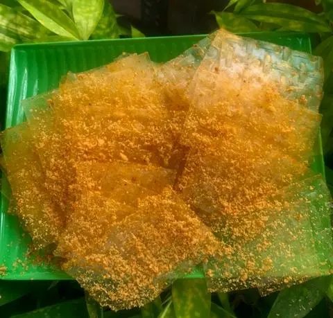 Hình ảnh Bánh Tráng Hành Phi Long An - zip 100gram