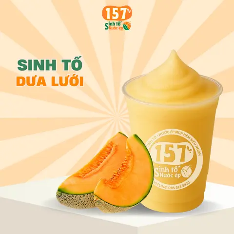 Hình ảnh Sinh tố dưa lưới